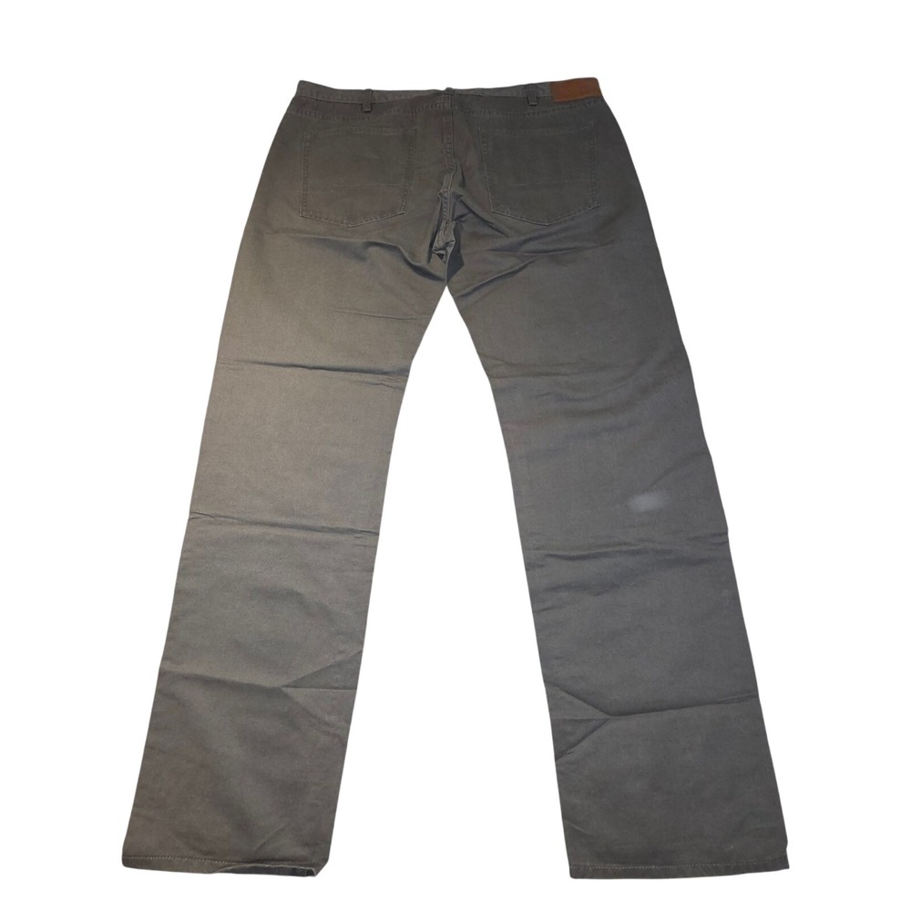 Dockers Mens Straight Fit Chinos Pants Gray Size 38x32 Cotton Casual Comfort - Picture 4 of 9